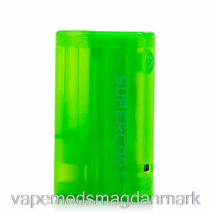 Vape Væske Supercart Superbox 510 Batteri Ecto Green